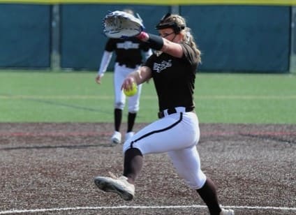 St. Francis-Mountain View pitcher Shannon Keighran courtesy of Keighran family March 2023032820233176